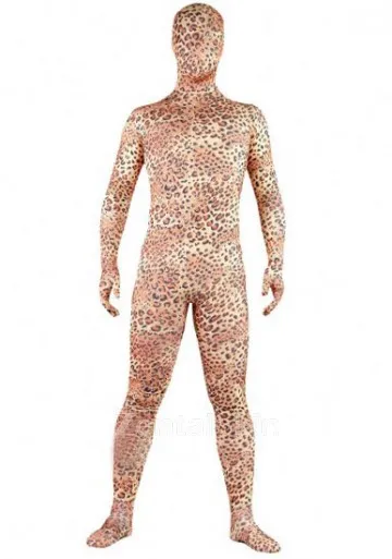 Fullbody Spotted Panther Spandex Skinsuit Animal Second Skin Zentai Suit