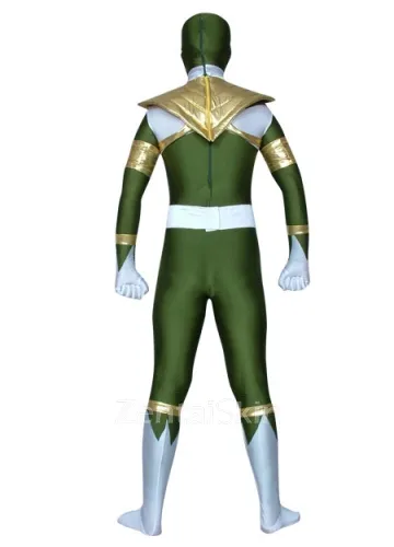 Green Lycra Spandex Skinsuit Superhero Zentai Second Skin Suit