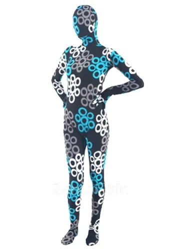 Colorful Lycra Spandex Unitard Second Skin Zentai Breathable Unisex Zentai Suit Holiday Costume