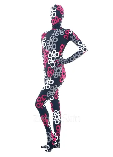 Colorful Lycra Spandex Unitard Second Skin Zentai Breathable Zentai Suit
