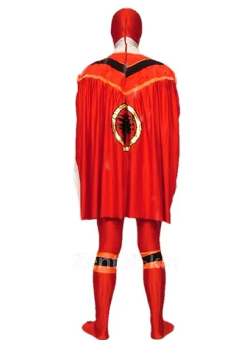 Red Mahou Sentai Magiranger Power Rangers Costume Lycra Spandex Skinsuit Super Hero Superhero Zentai Catsuit Second Skin Clothing