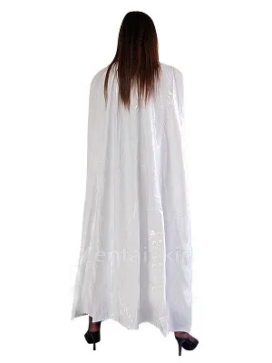 Second Skin Cool White Clothing PVC Cape