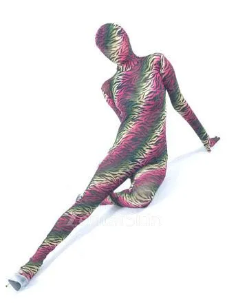 Zentai Multi-color Lycra Silk Fullbody Sex Unitard Second Skin Zentai Suit