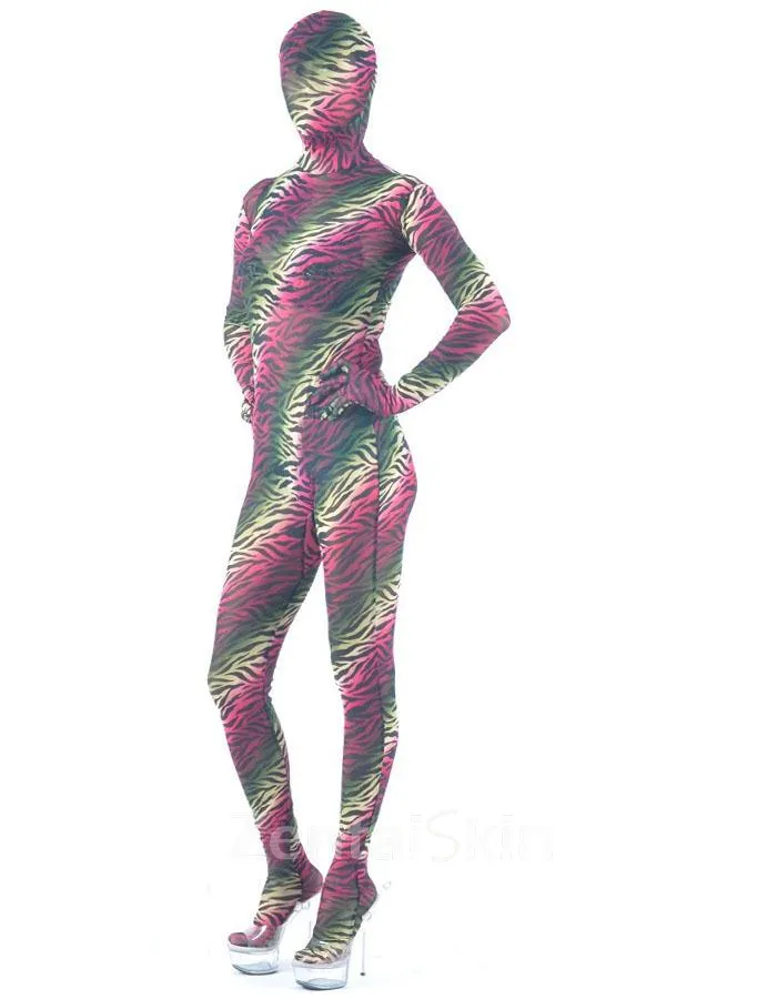 Zentai Multi-color Lycra Silk Fullbody Sex Unitard Second Skin Zentai Suit