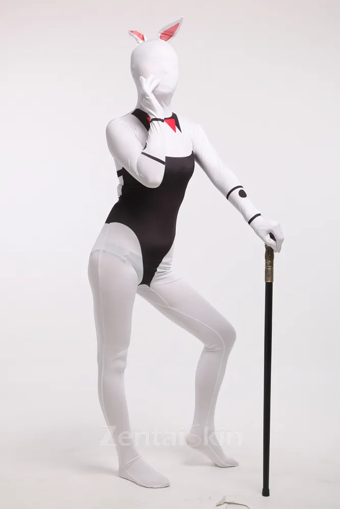 Bonny Girl Cartoon Full Body Second Skin Costume Halloween Spandex Skinsuit Holiday Unisex Cosplay Zentai Suit