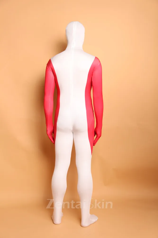 Canada Maple National Flag Full Body Second Skin Costume Halloween Spandex Skinsuit Holiday Unisex Cosplay Zentai Suit
