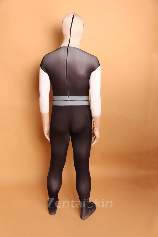 Funny Full Body Second Skin Costume Halloween Spandex Skinsuit Holiday Unisex Cosplay Zentai Suit