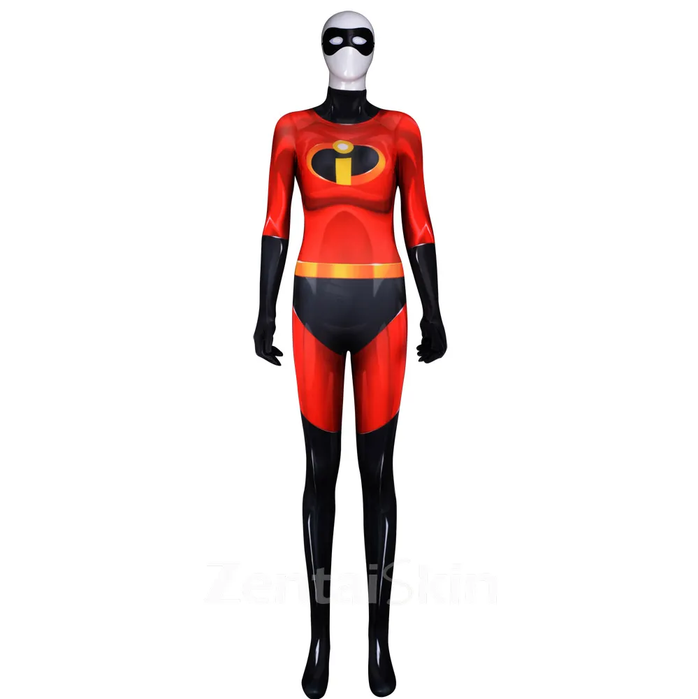 Second Skin Tights the Incredibles All Wrapped Tights Full Body Zentai Skinsuit Catsuits for Adult and Kids