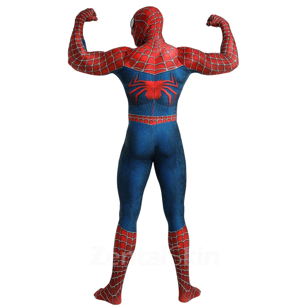 Spiderman Tony Role Play Full-body Zentai Catsuit Zentai Skinsuit Second Skin Clothing