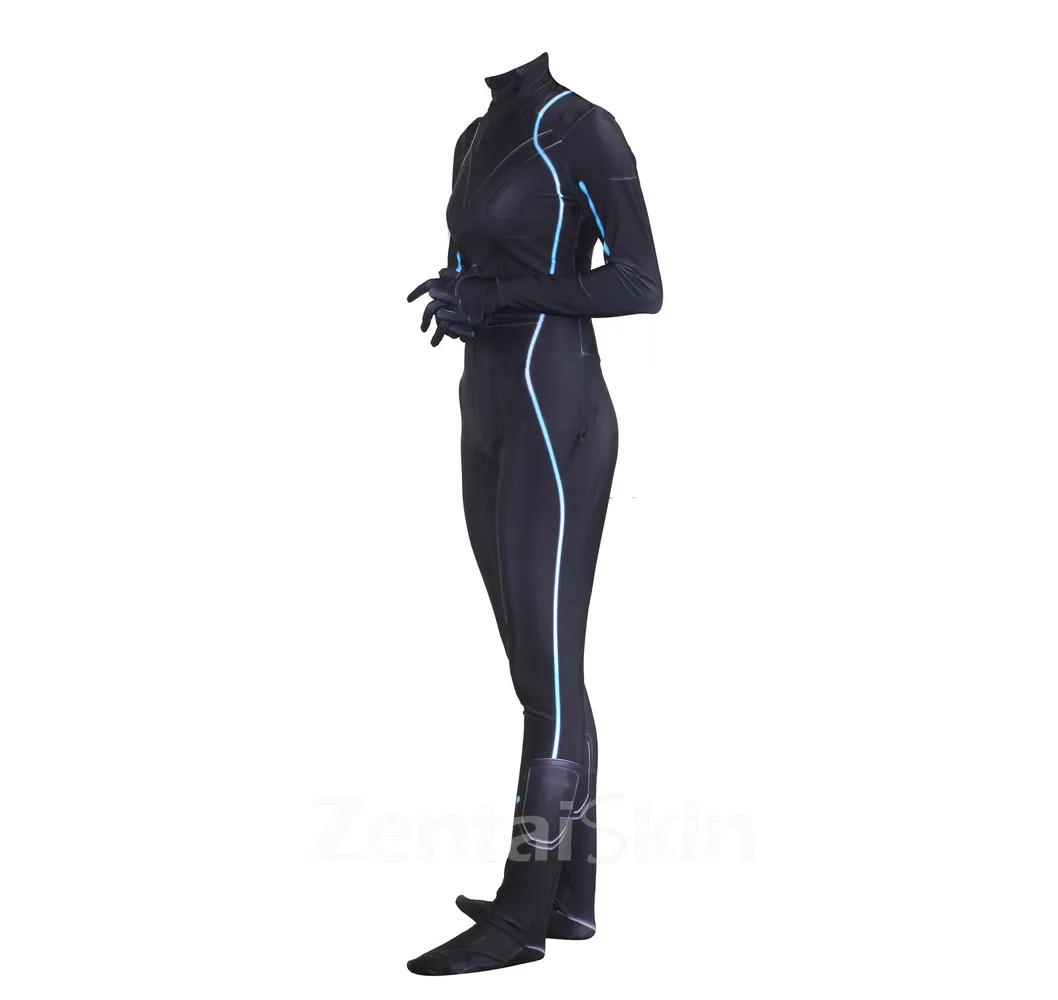 3D Printed Black Widow Costume One-piece Second Skin Full Body Zentai Catsuit Skinsuit Leotard Costume No Hood