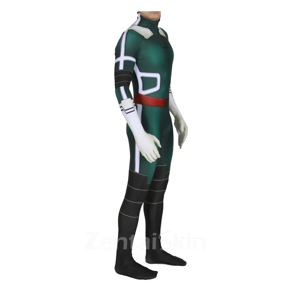 My Hero Academia Deku Deku Midori Valley Dekyu Men One-piece Skinny Cosplay Zentai Catsuit Skinsuit