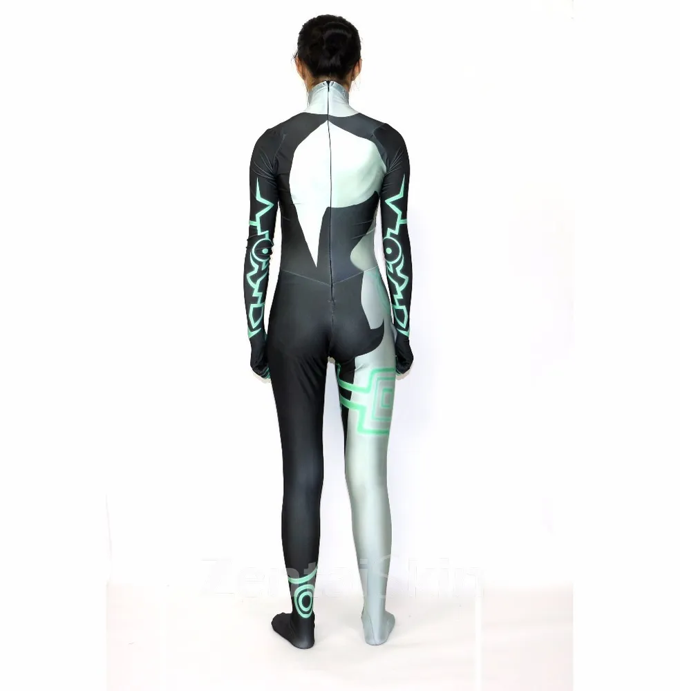 Game Anime Movie Twilight Princess Japanese Zentai Catsuit Skinsuit Second-skin Clothing