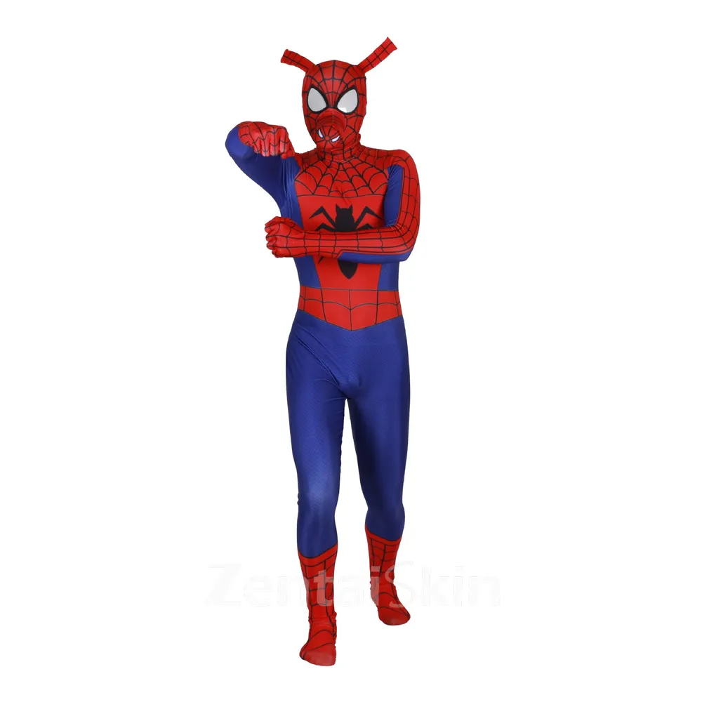 Customized 3D Print Revision Pig Spiderman Lycra Second Skin Fullbody Zentai Catsuit Skinsuit