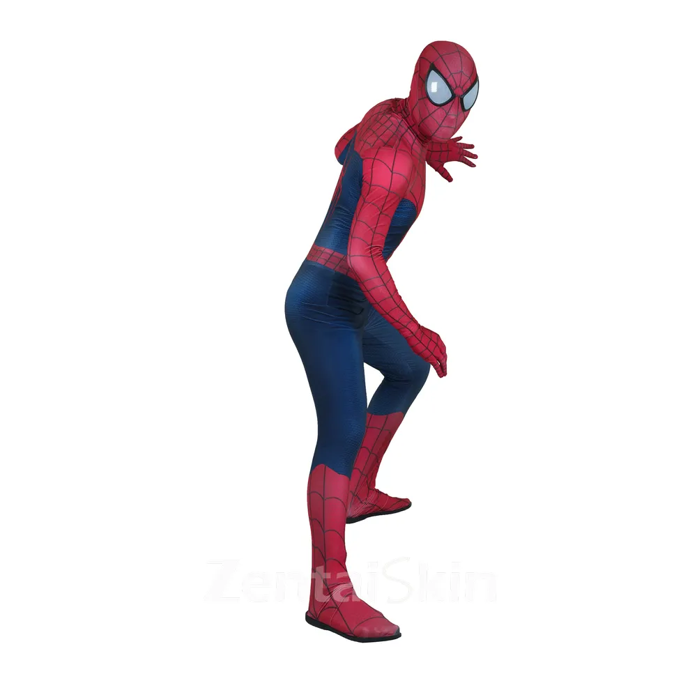 Super Spiderman 2 3D Printed Spider Halloween Cosplay Zentai Catsuit Skinsuit Second-skin Clothing