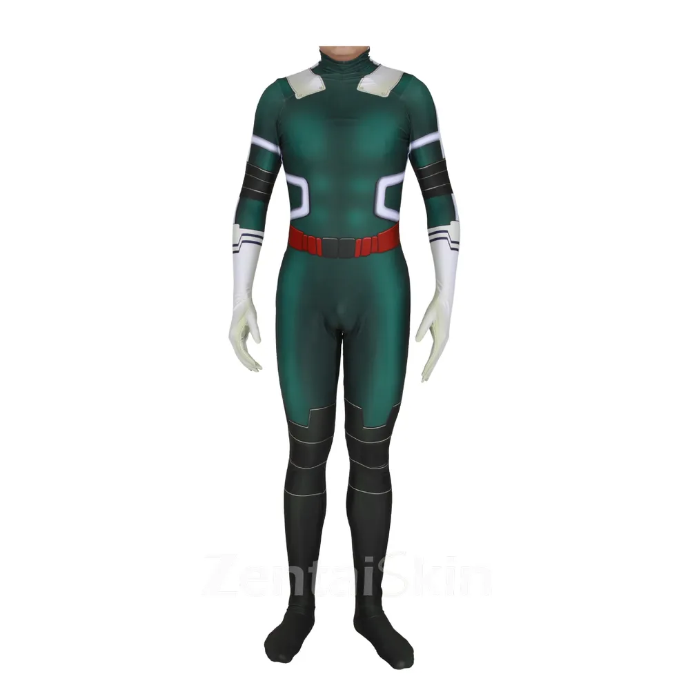My Hero Academia Deku Deku Midori Valley Dekyu Men One-piece Skinny Cosplay Zentai Catsuit Skinsuit