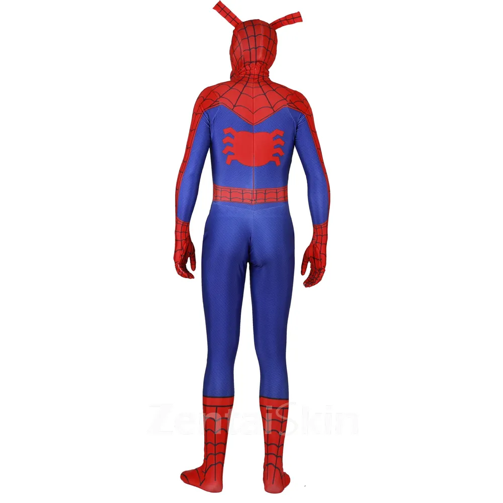 Customized 3D Print Revision Pig Spiderman Lycra Second Skin Fullbody Zentai Catsuit Skinsuit