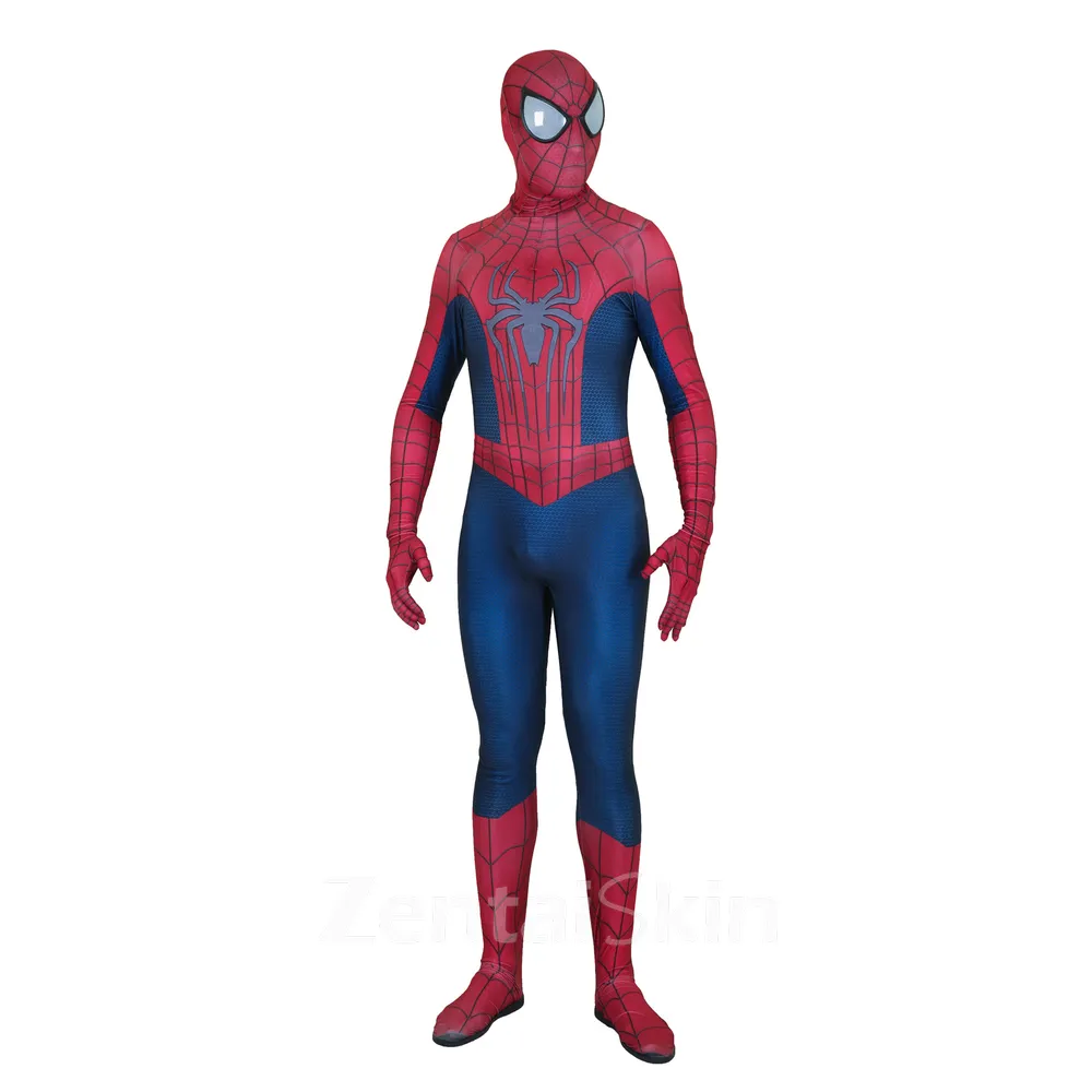 Super Spiderman 2 3D Printed Spider Halloween Cosplay Zentai Catsuit Skinsuit Second-skin Clothing