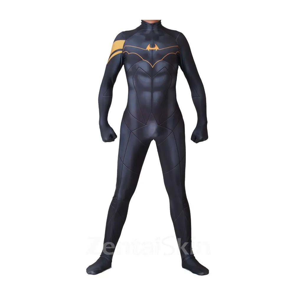 DC Comics 3D Printed Batman Cosplay Zentai Catsuit Skinsuit Second-skin Clothing