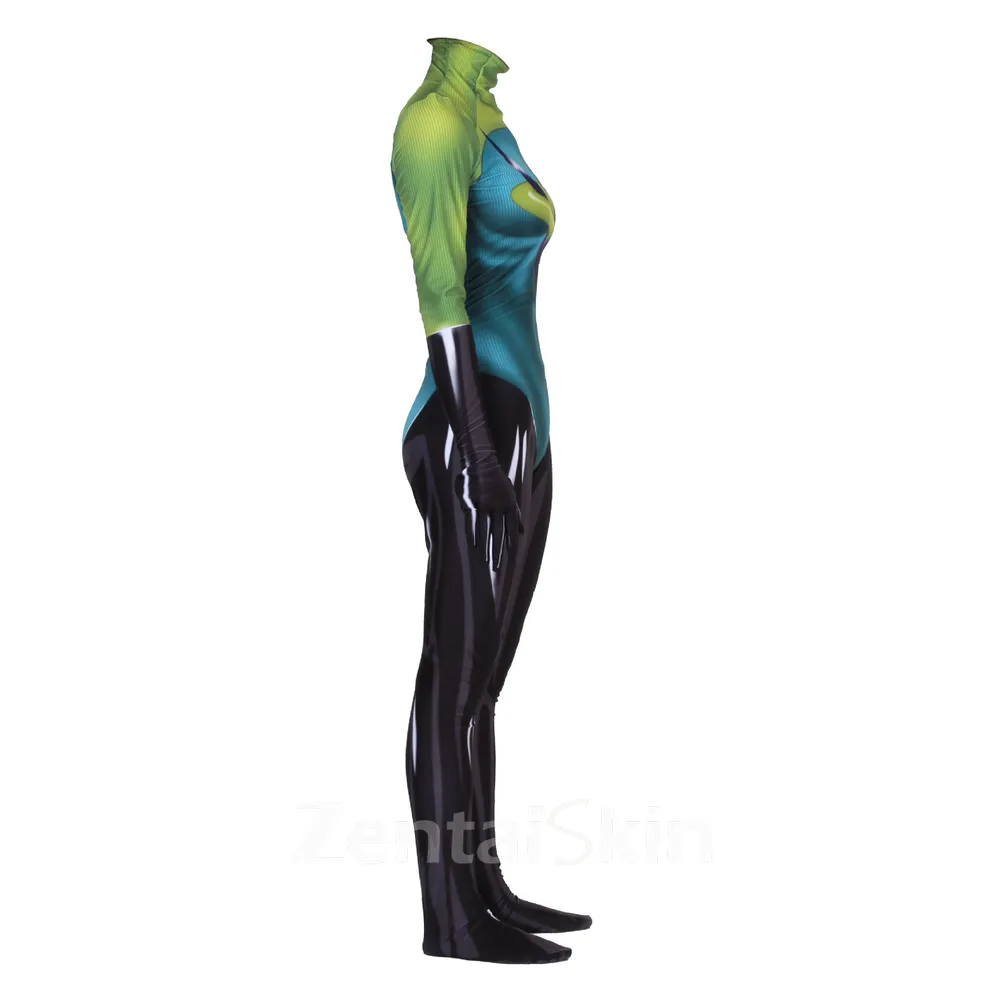 Incredibles 2 Cosplay One-piece Zentai Catsuit Skinsuit Second-skin Clothing