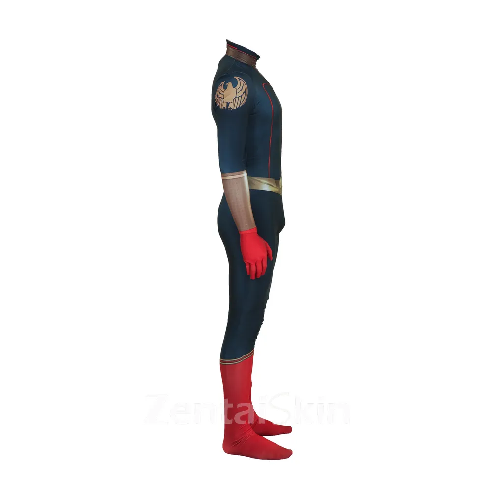 3D Printing Comics Black Robe Picket Hero Motherland Spandex Cosplay Zentai Catsuit Skinsuit Second-skin Clothing