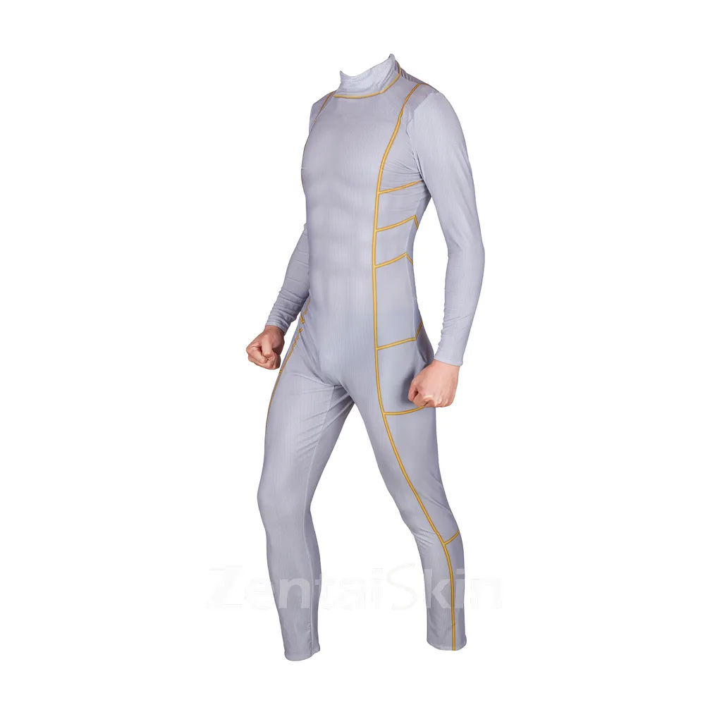Game Anime Super Clan Cosplay Print Zentai Catsuit Skinsuit Second-skin Clothing Holiday Costume
