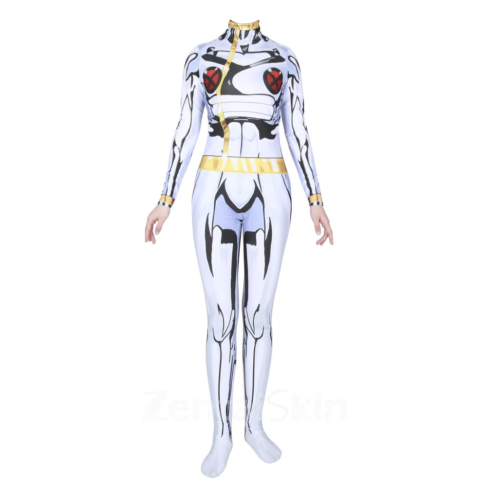 X-men 3D Printed Phantom Cat Spirit Butterfly Storm Girl Zentai Catsuit Skinsuit Second-skin Clothing