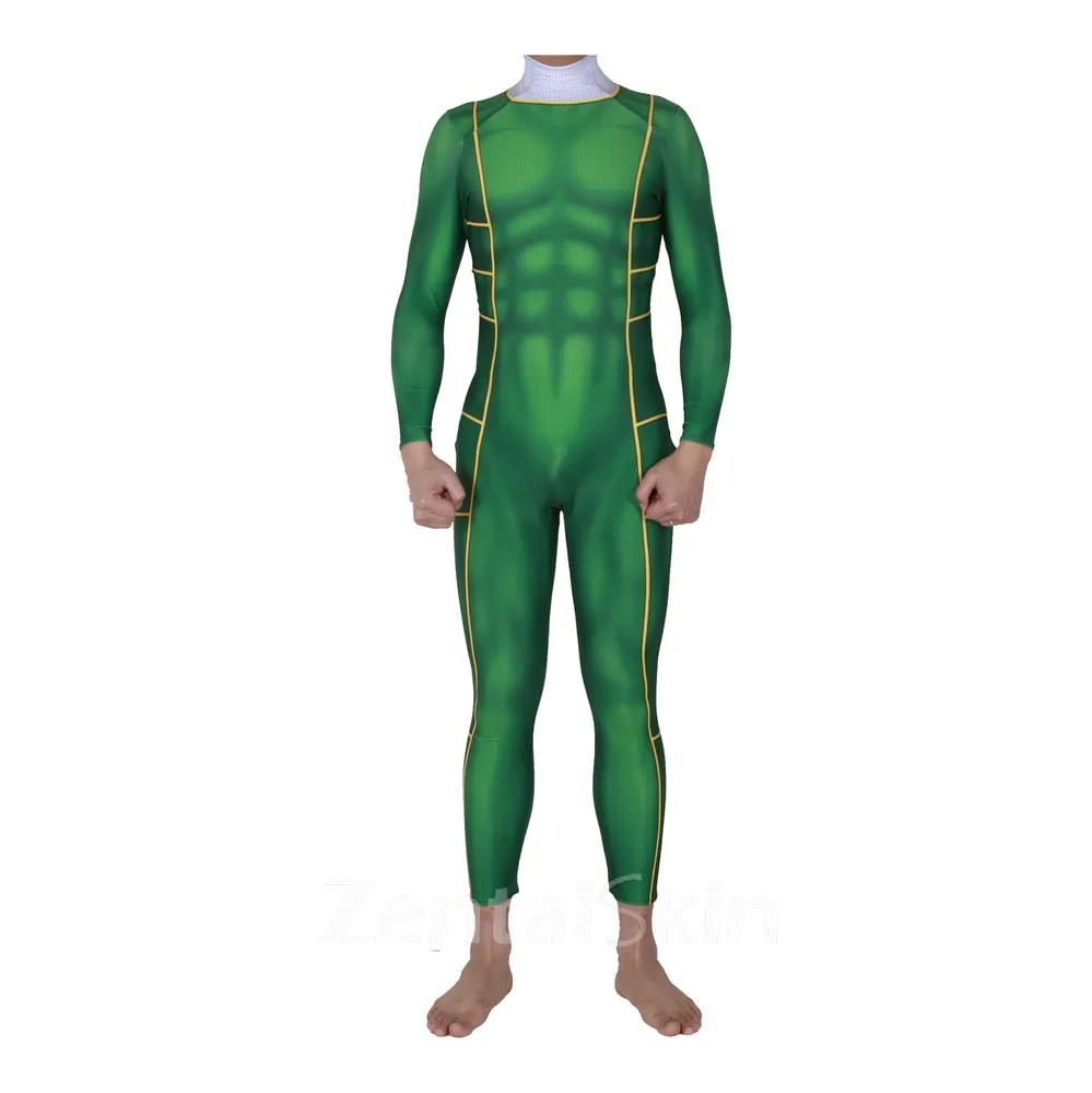 Game Anime Super Clan Cosplay Print Zentai Catsuit Skinsuit Second-skin Clothing Holiday Costume
