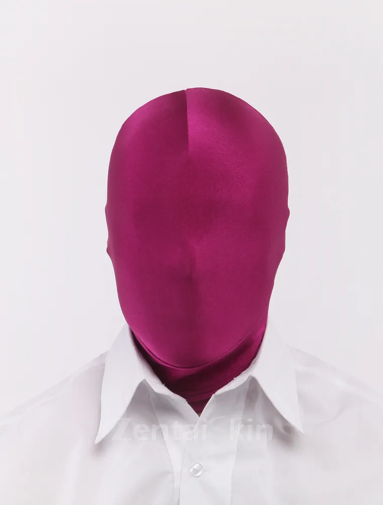 Second Skin Unicolor Lycra Spandex Hoods
