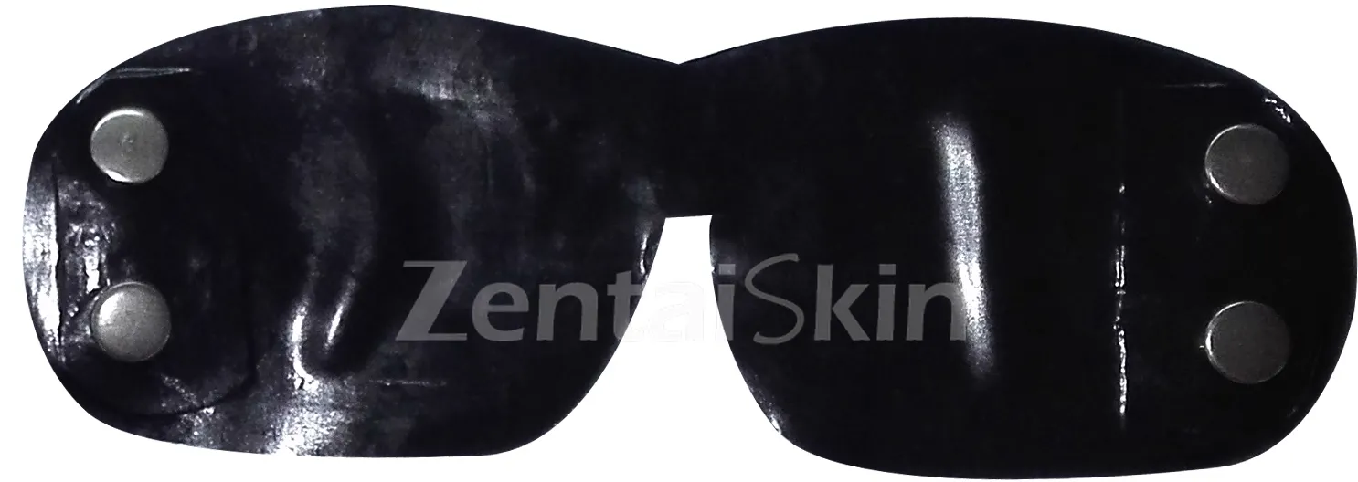 Second Skin Natural Latex Full Ball Mask Latex Suffocation Head Cover Open Mouth Mask Full Set