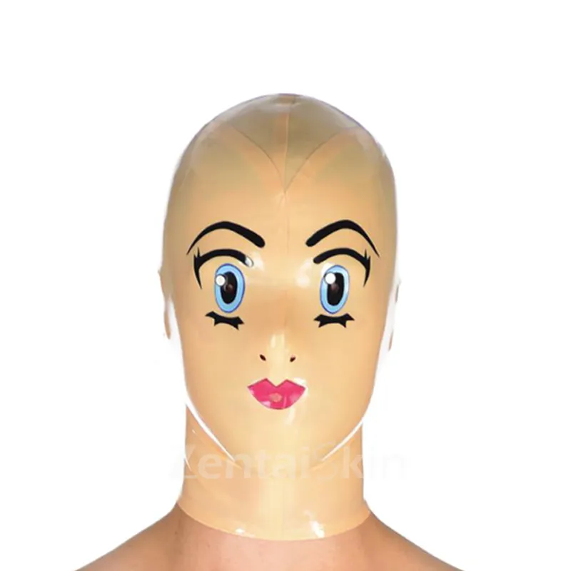 Second Skin Nature Latex Mask Game Gear Latex Head Cover