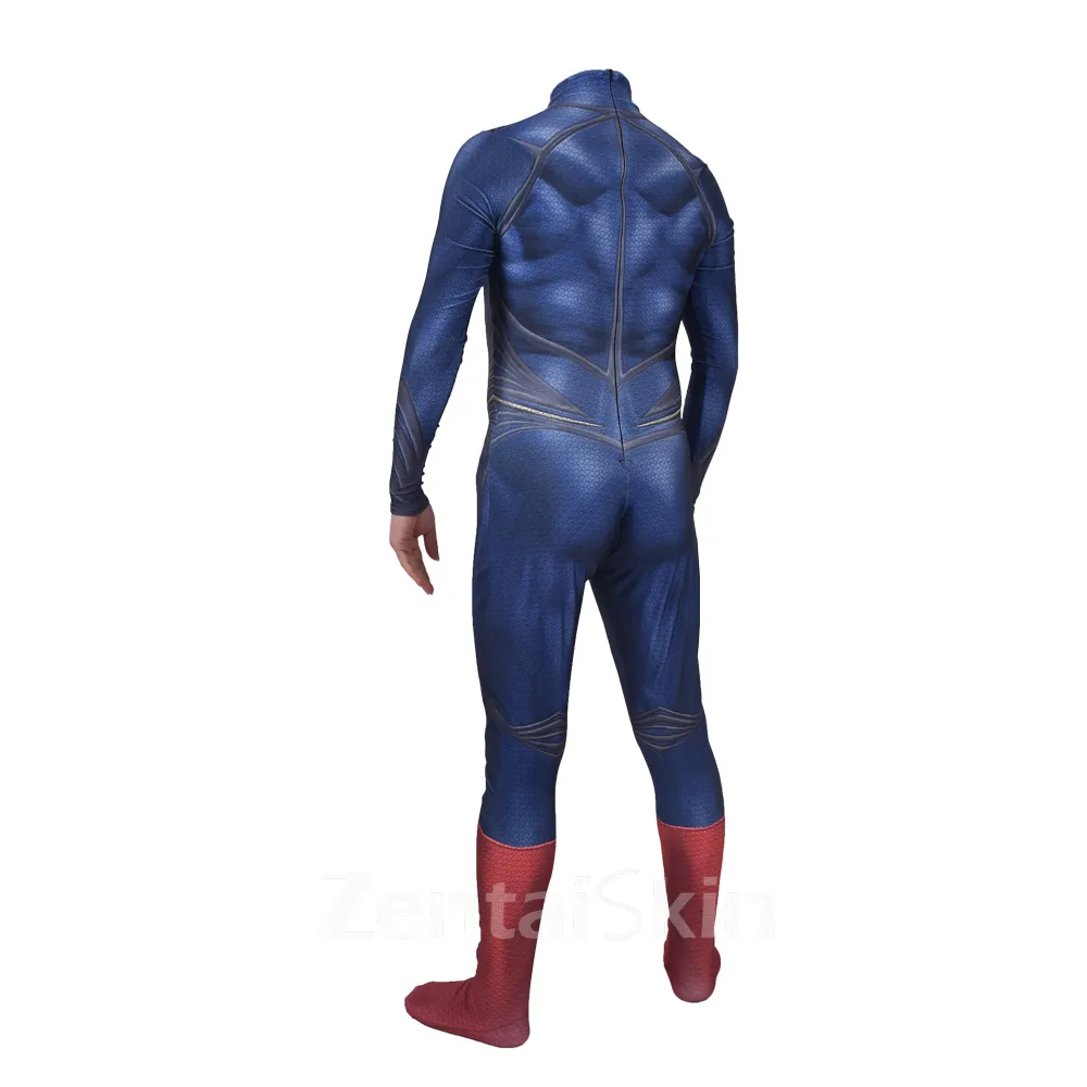 Second Skin Justice Superman Man of Steel 2 Bodysuit Superman Cosplay X Task Force Costume