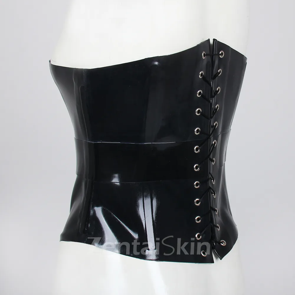 Second Skin Natural Latex Clothing Lady Transformation Clothing Latex Tunic Custom-made Shapewear