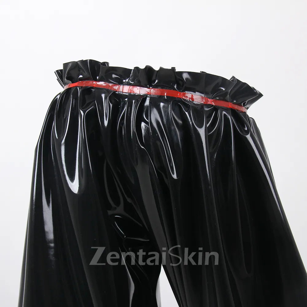 Second Skin Natural Latex Clothes Fashion Slim Fit Latex Shorts Custom-made Shorts