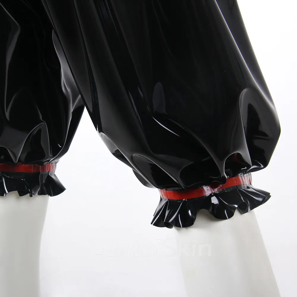 Second Skin Natural Latex Clothes Fashion Slim Fit Latex Shorts Custom-made Shorts