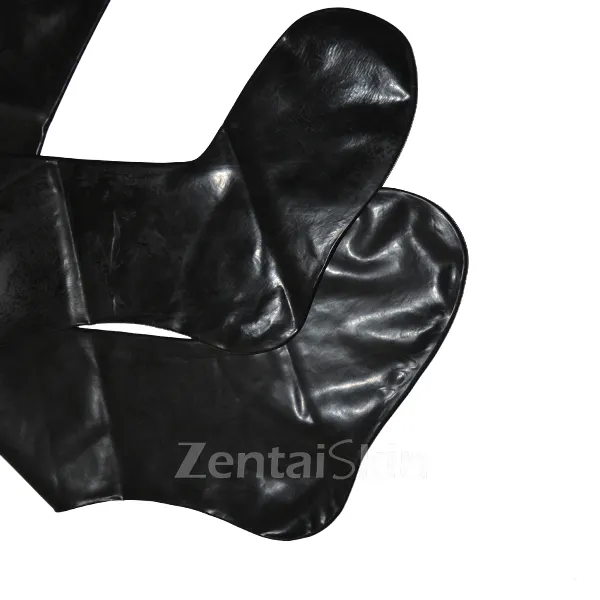 Natural Latex Clothing Second Skin Fetish Long Stockings Cusomize for Women
