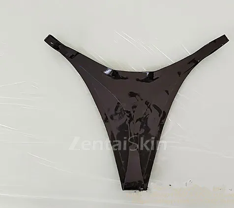 Second Skin Women Natural Latex Panties G String Panties Latex Thong String Panties