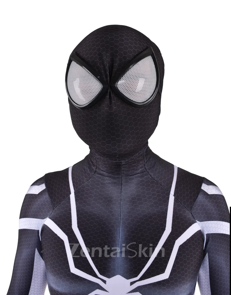 Muscular Stealth Future Fund Spandex Spiderman Zentai Catsuit Skinsuit Second-skin Clothing
