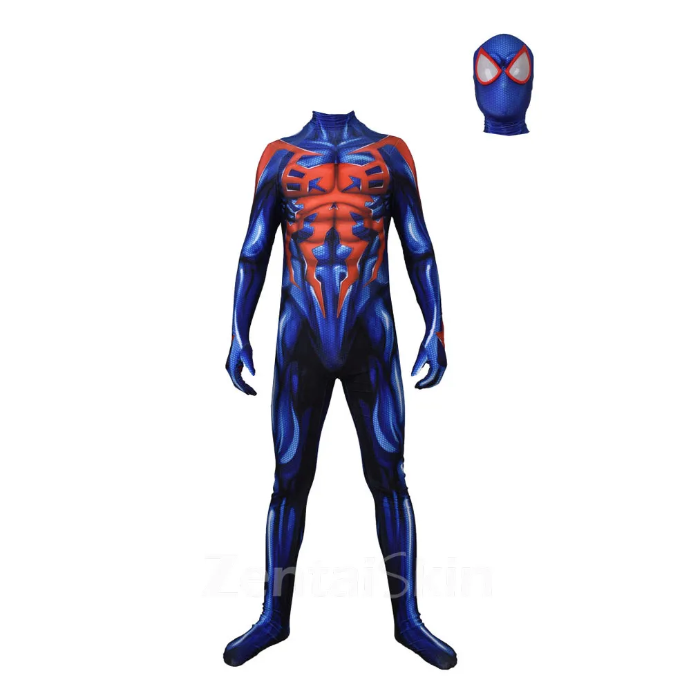 Second Skin 2099 Spider-man One-piece Tights Marvel Spiderman Cos Two-dimensional Cospla