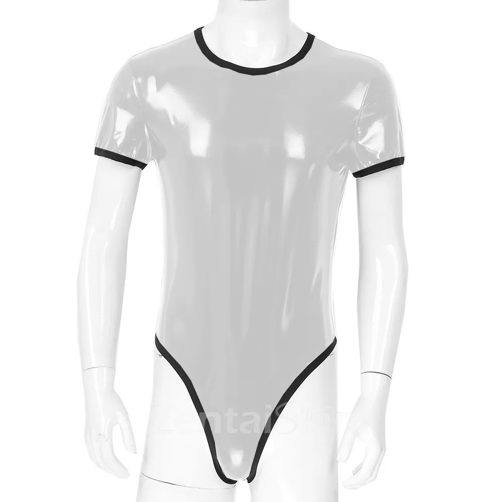 Second Skin Breathable Short Sleeve O-neck Rompers Underwear Fitness Bodysuits