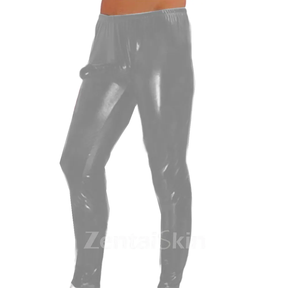 Second Skin Wet Look Shiny Metallic Pants Leggings Pants