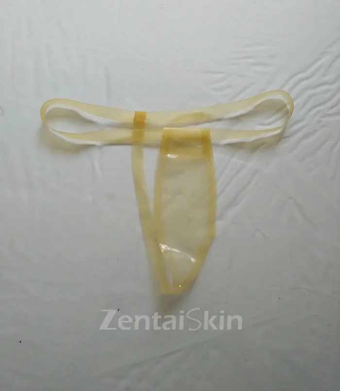 Natural Latex Underwear Transparent Second Skin Latex Briefs