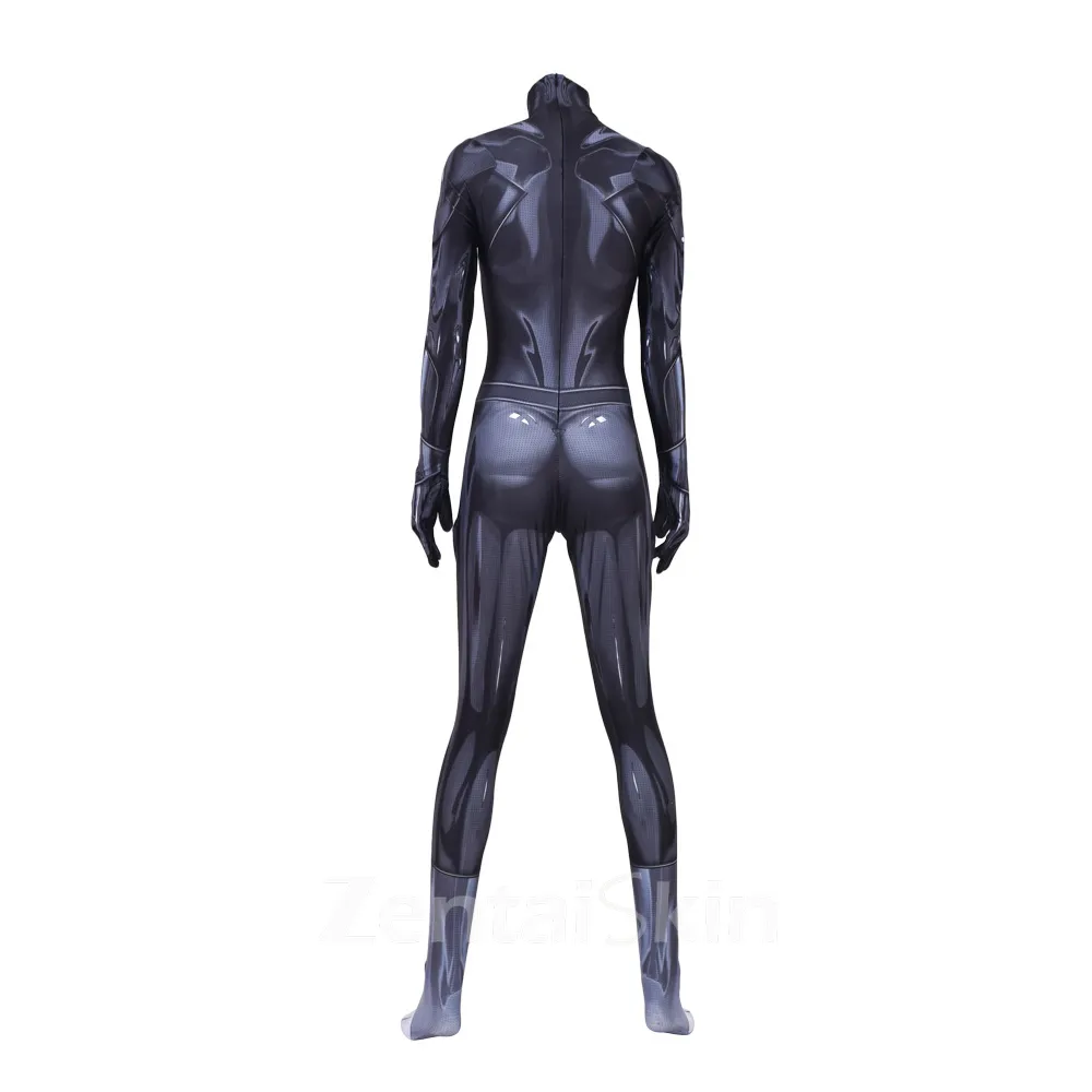 Anime Fantastic Ladybug Black Cat Noll Cosplay Second Skin Full Body Zentai Catsuit Skinsuit
