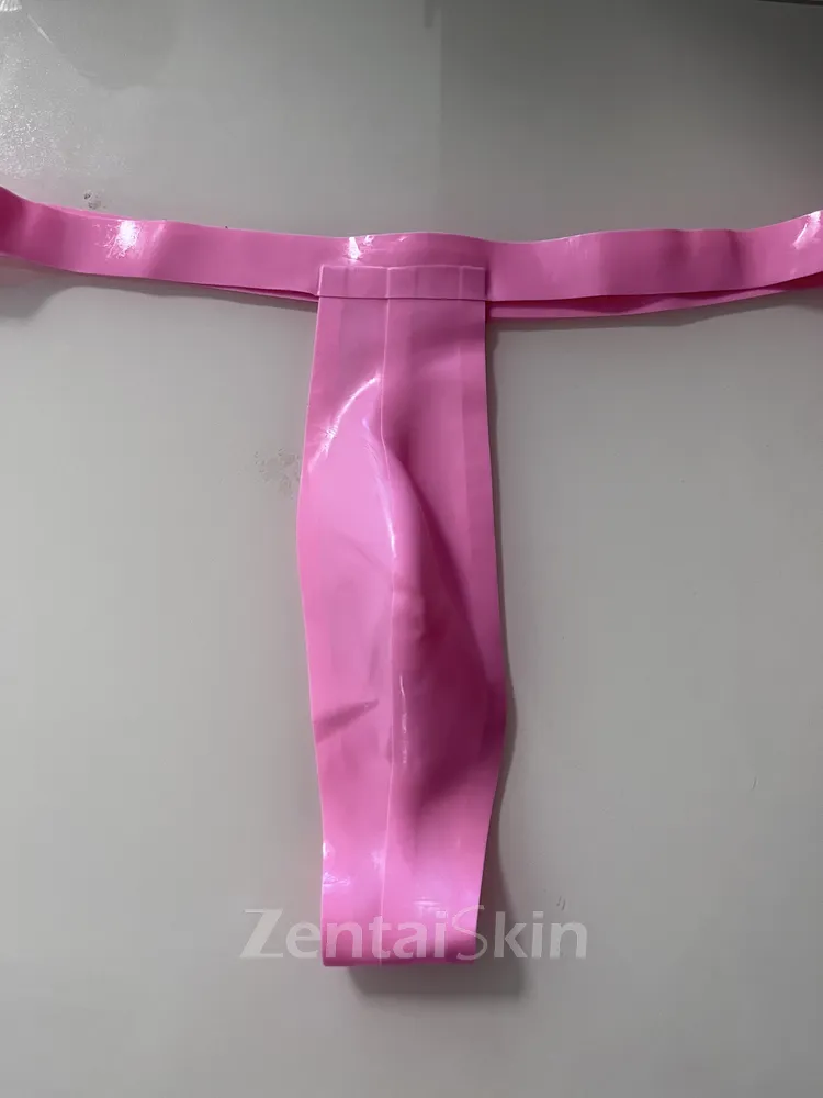 Natural Latex Underwear Transparent Second Skin Latex Briefs
