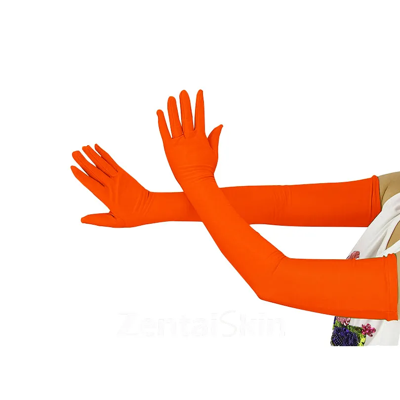 Second Skin Long-sleeved Gloves Lycra Spandex Gloves
