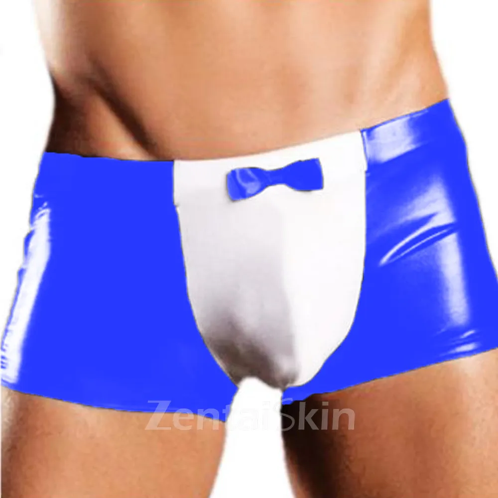 Second Skin Men Bow Tie Briefs Stretchy Male Underpants Elastic Shorts Panties