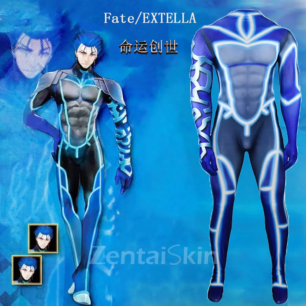 Second Skin Fate Extella Fate Creation Fate New World Day Comic Cosplay Zentai Game Cosplay Zentai Costume Tights