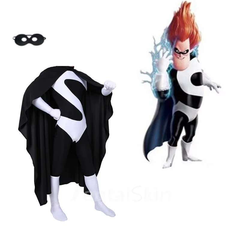 Second Skin the Incredibles Badass Boy Cosplay Zentai Halloween Cosplay Zentai Costumes