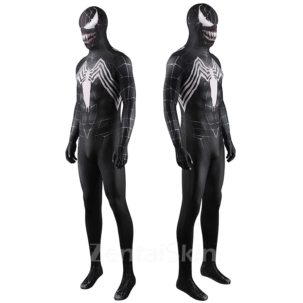 Second Skin Venom Cosplay Zentai Costume