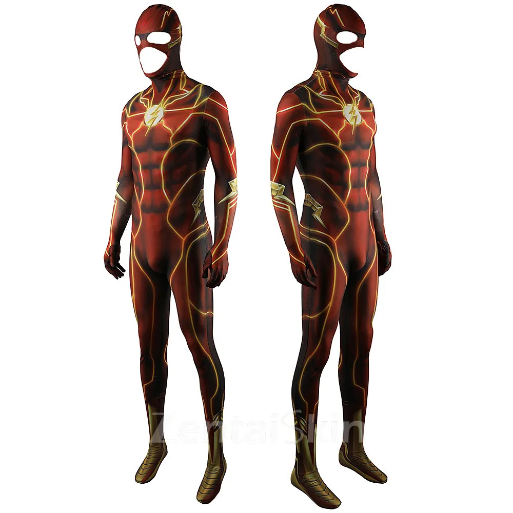 Second Skin the Flash 2023 the Flash Costume Cosplay Zentai Anime Costume