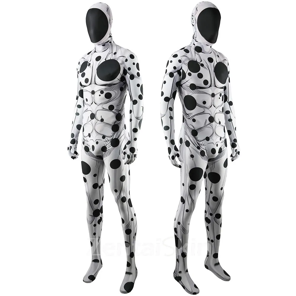 Second Skin Cosmic Villain Spots Cosplay Zentai Costumes Show Costumes One-pieces